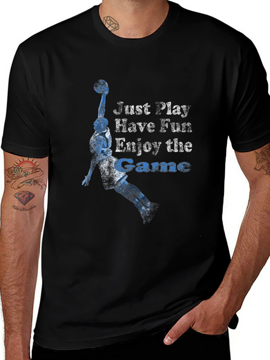 Basketball Graphic Tee - Just Play Have Fun