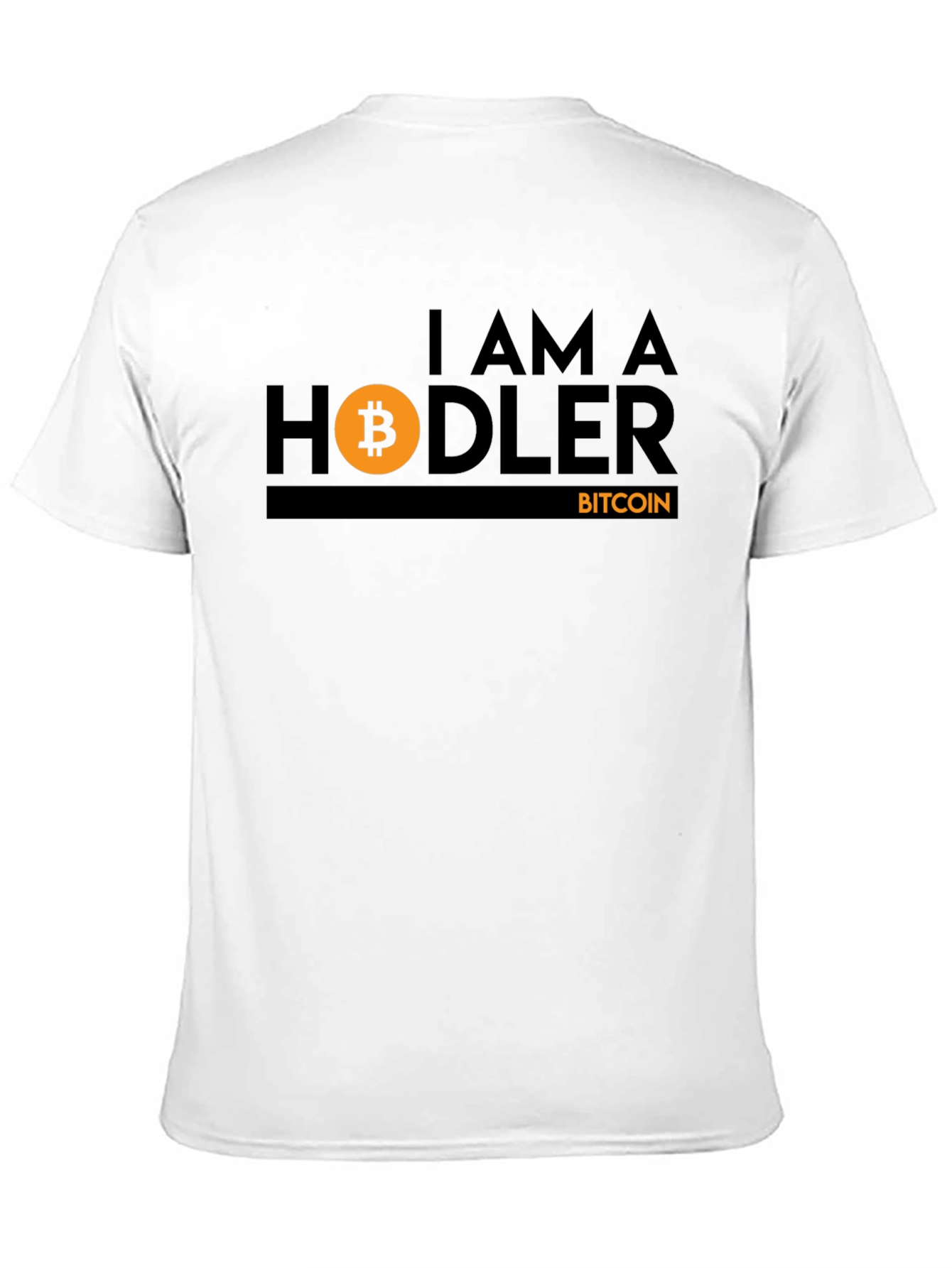Bitcoin HODLer Black T-Shirt Crypto