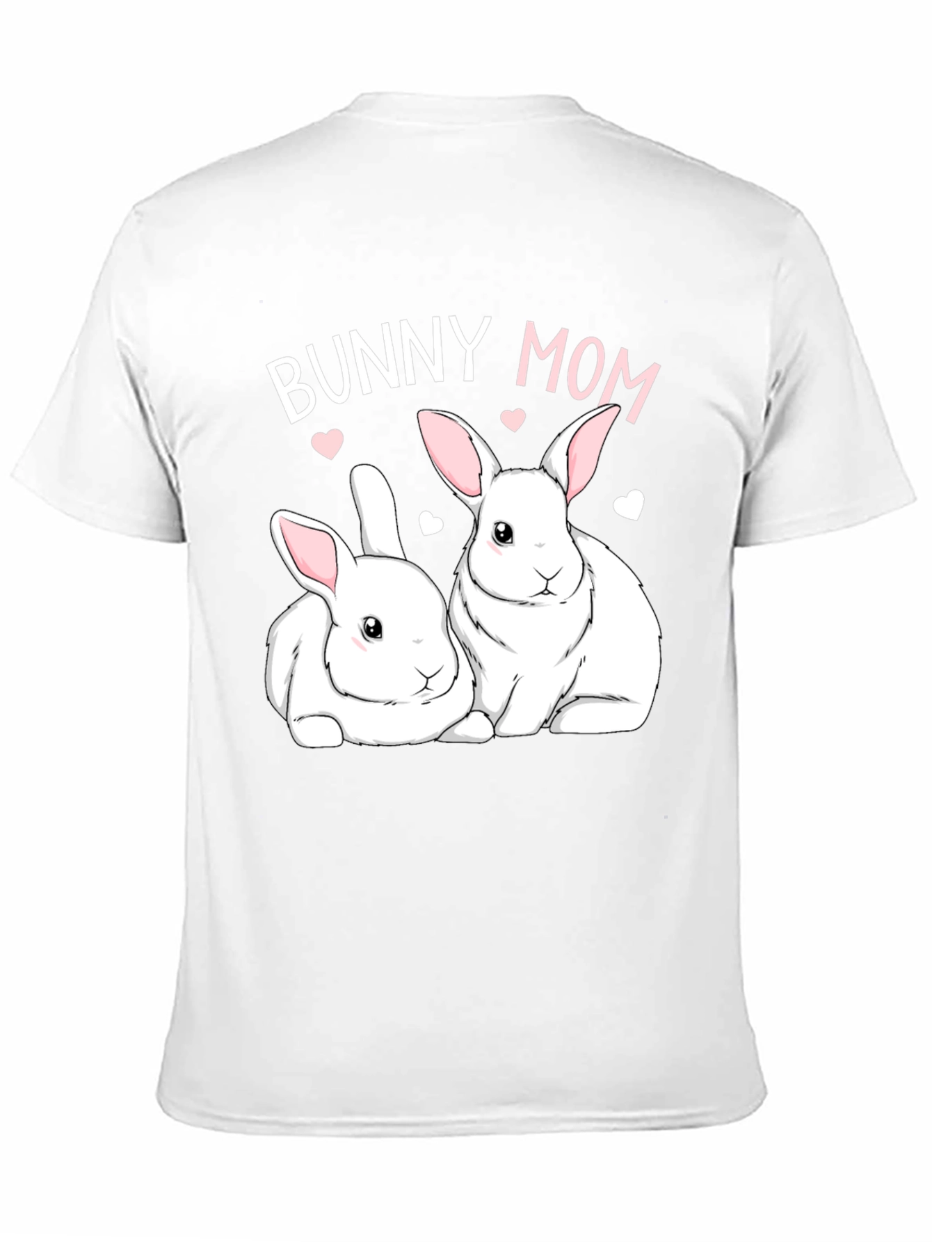 Bunny Mom T-Shirt - Cute Rabbit Graphic Tee