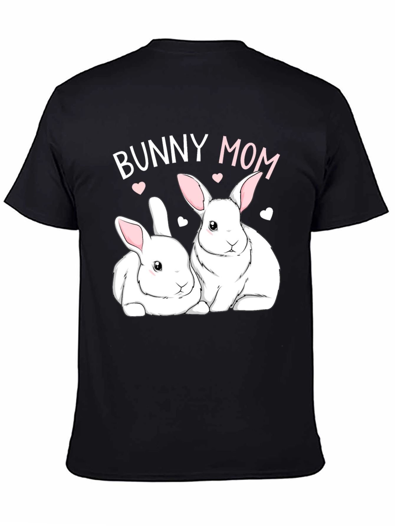 Bunny Mom T-Shirt - Cute Rabbit Graphic Tee