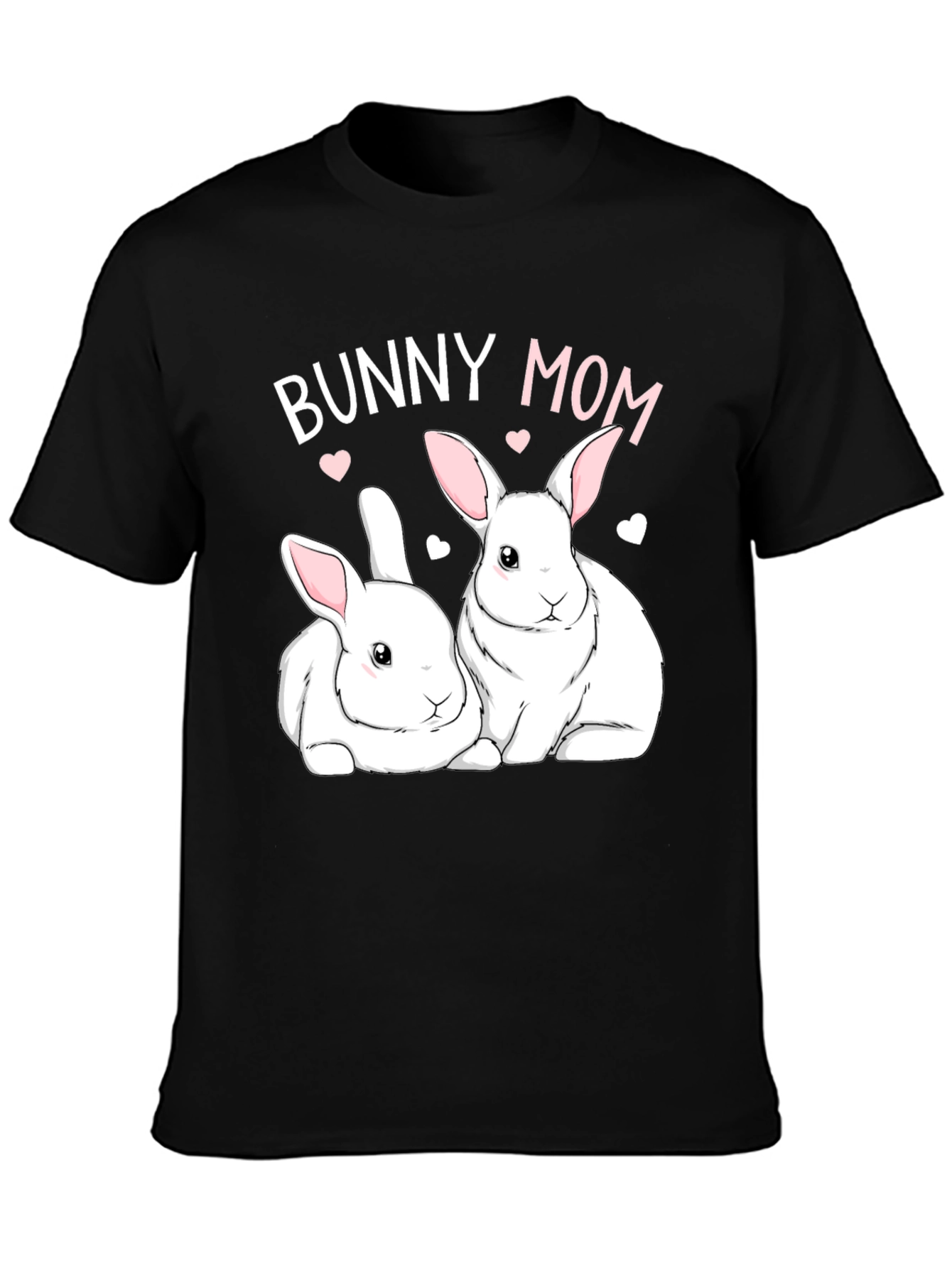 Bunny Mom T-Shirt - Cute Rabbit Graphic Tee
