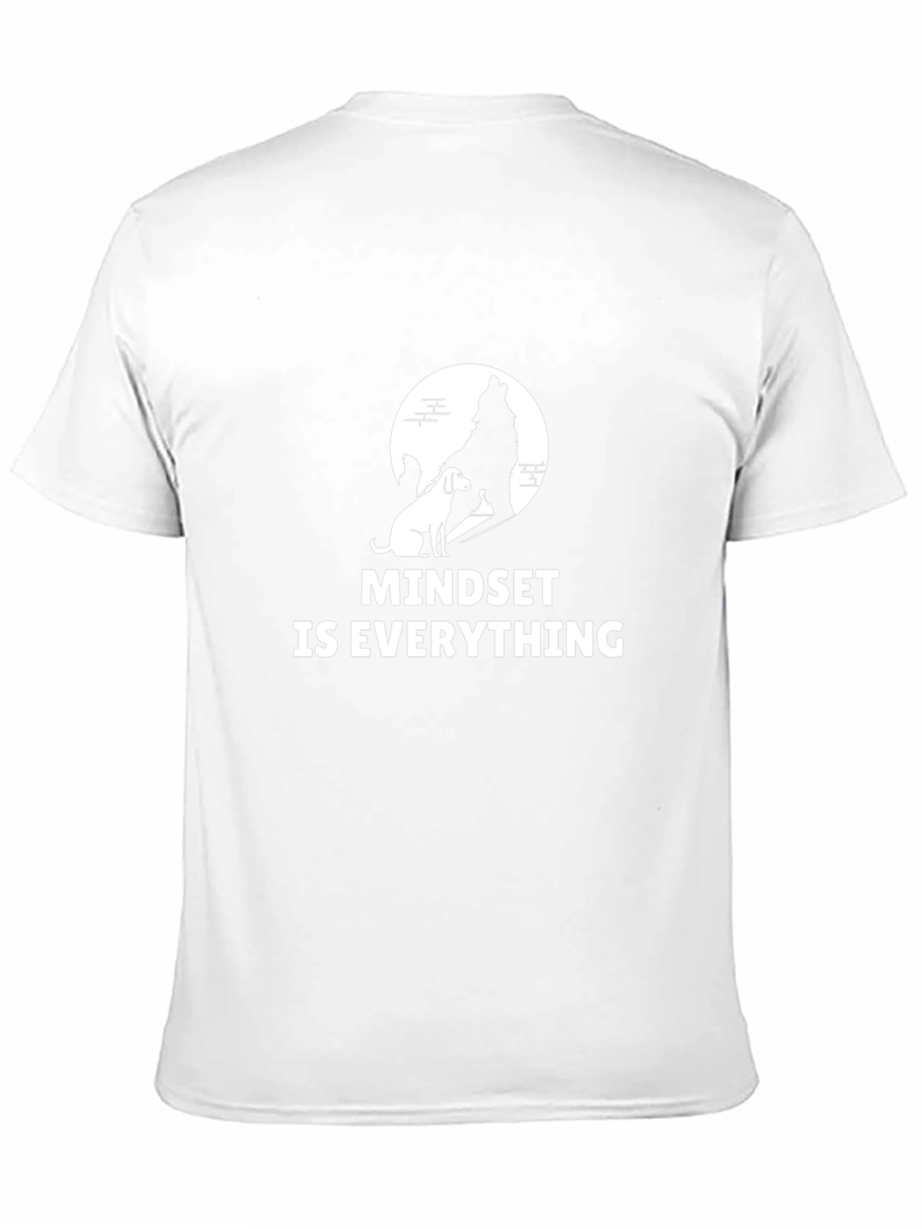 Mindset Is Everything Graphic Tee - Black