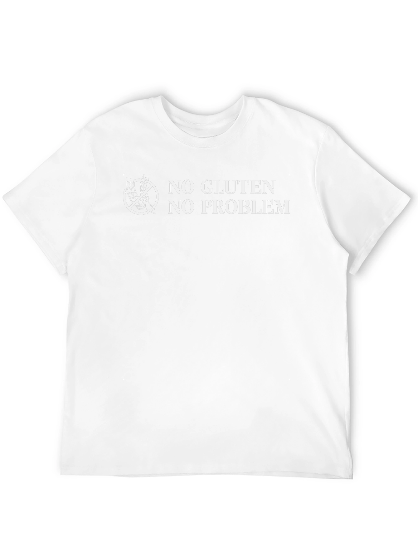 No Gluten No Problem T-Shirt - Black