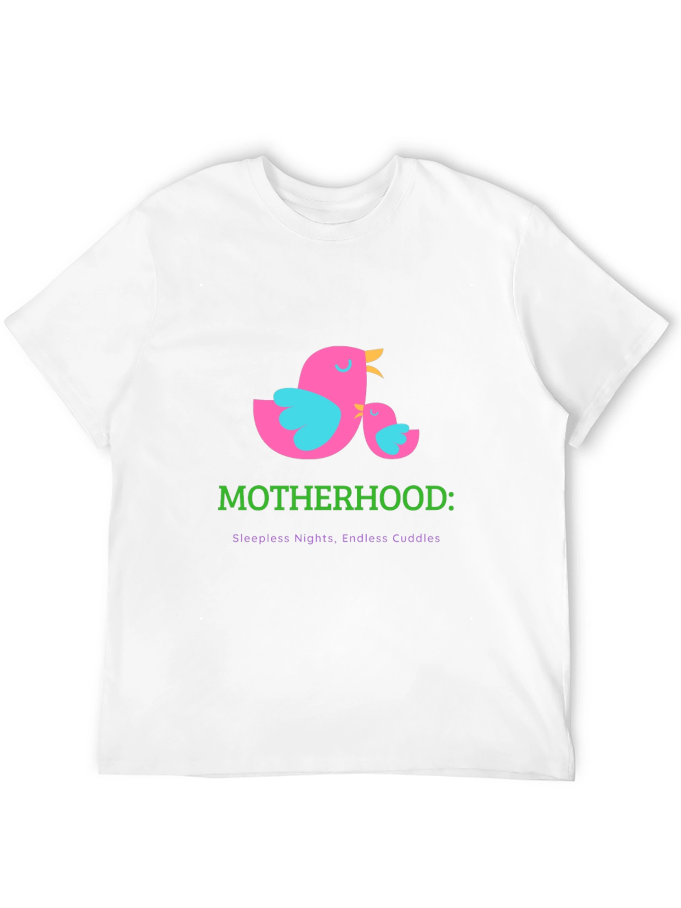 Motherhood T-Shirt: Sleepless Nights Endless Cuddles