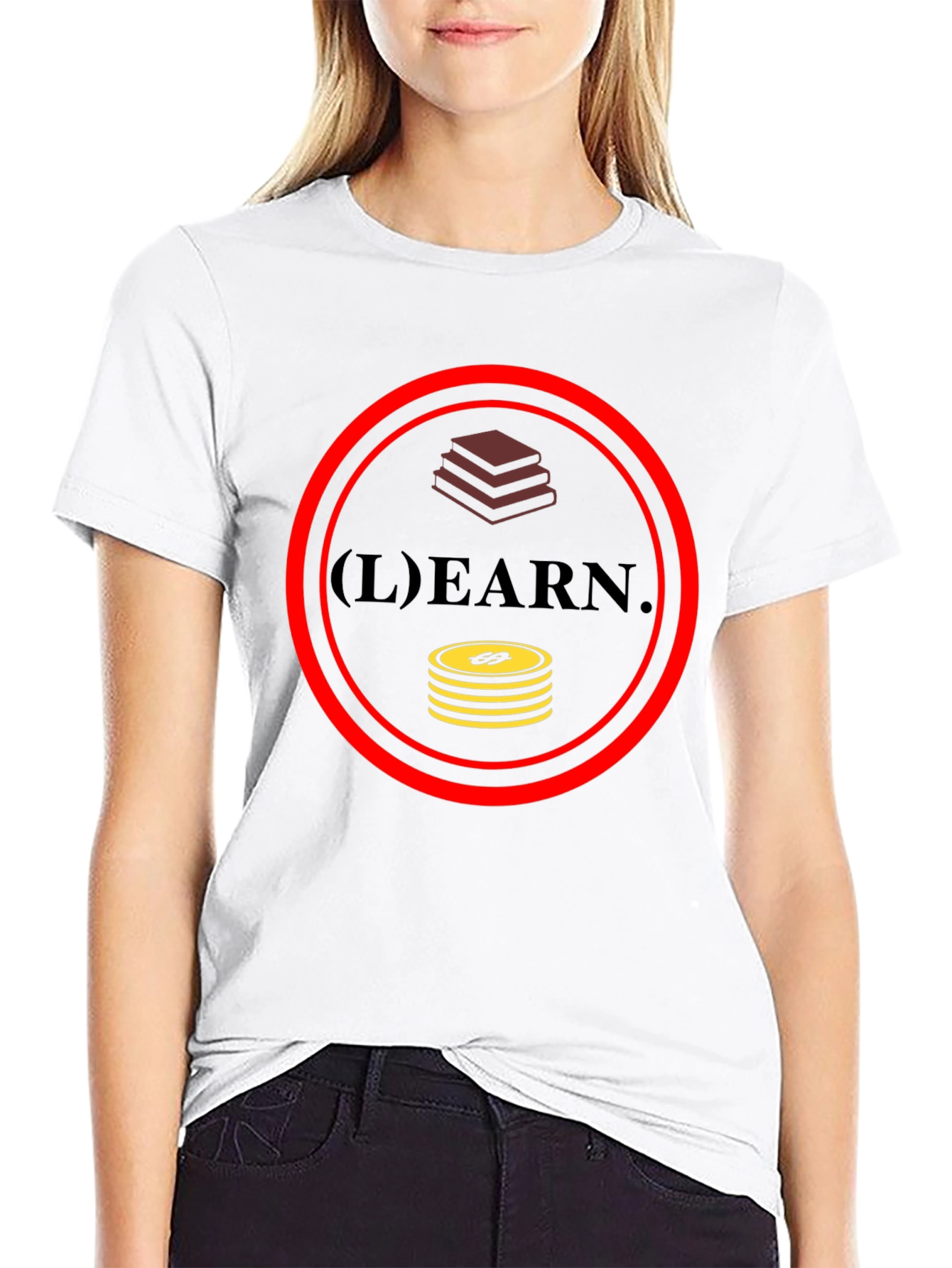 Learn and Earn Graphic T-Shirt