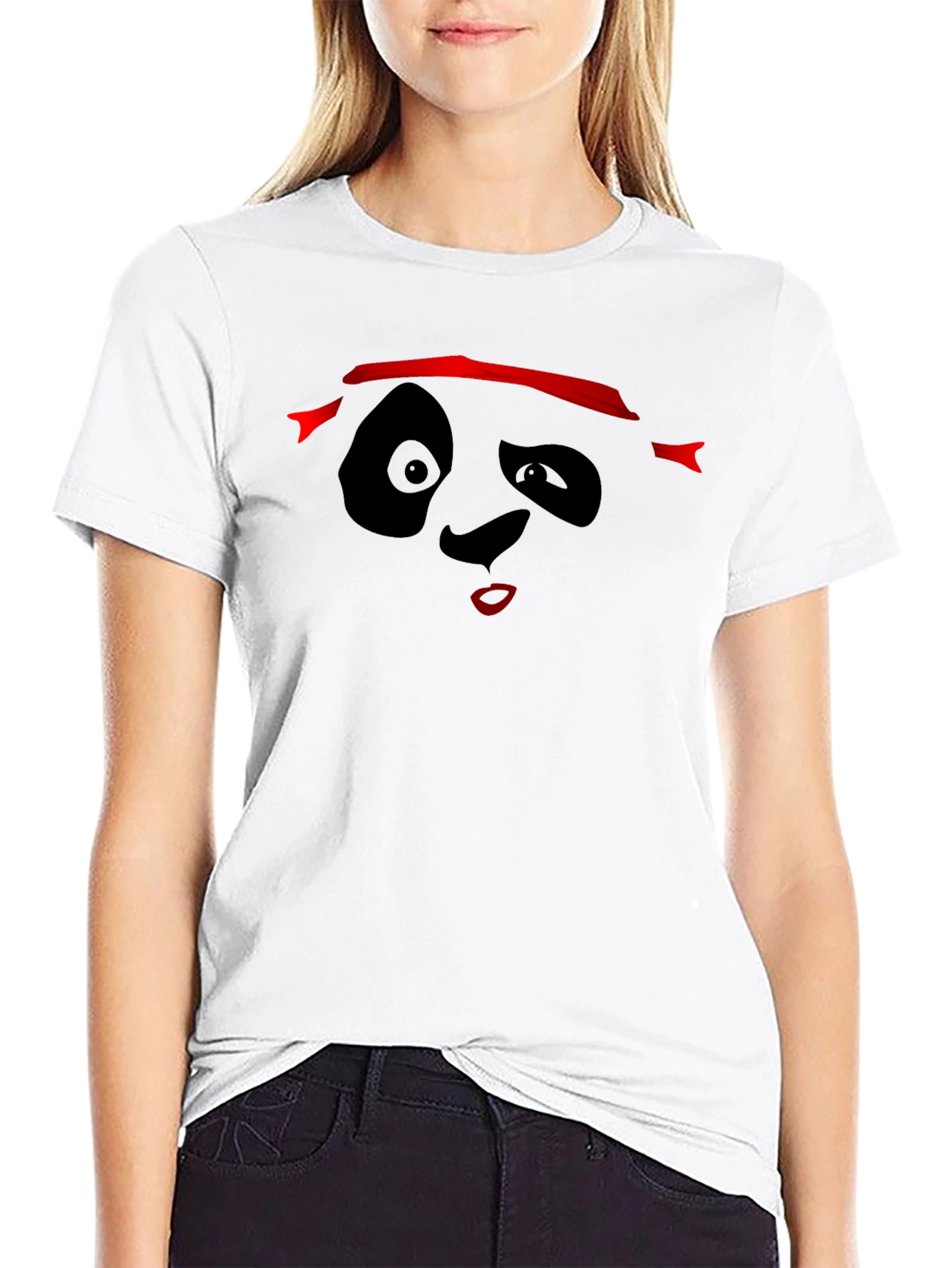 Kung Fu Panda Inspired Black T-Shirt