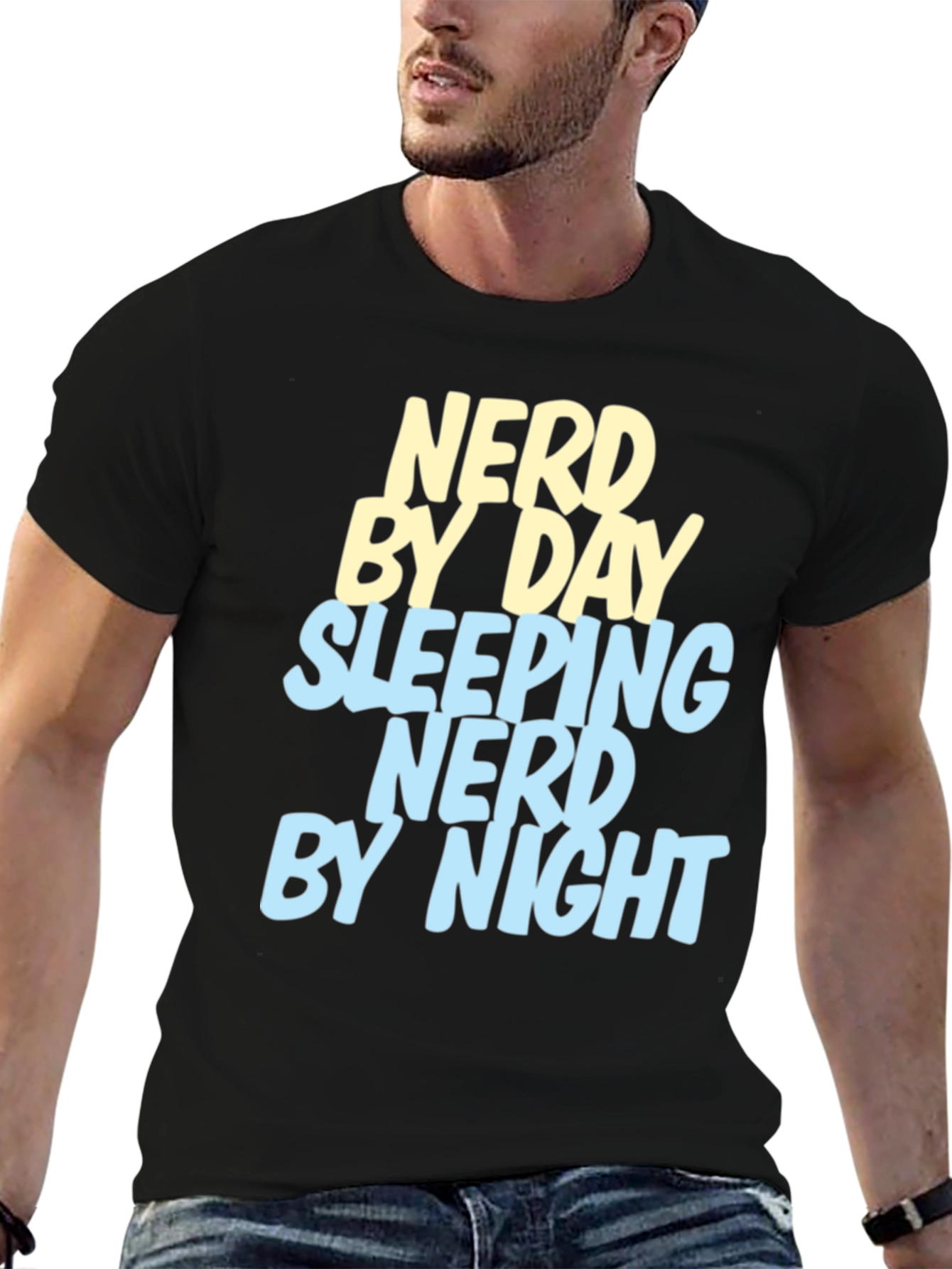 Nerd By Day T-Shirt - Gamer Geek Tee