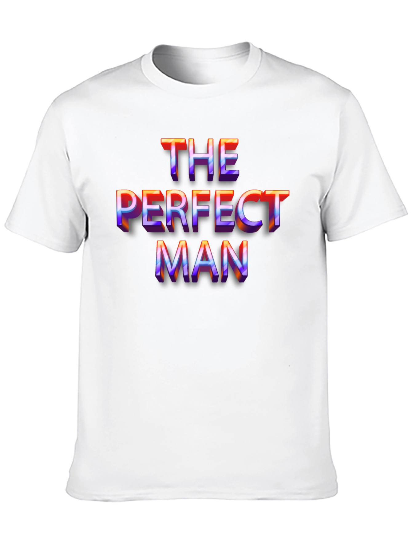 The Perfect Man Graphic Tee - Bold Retro Style