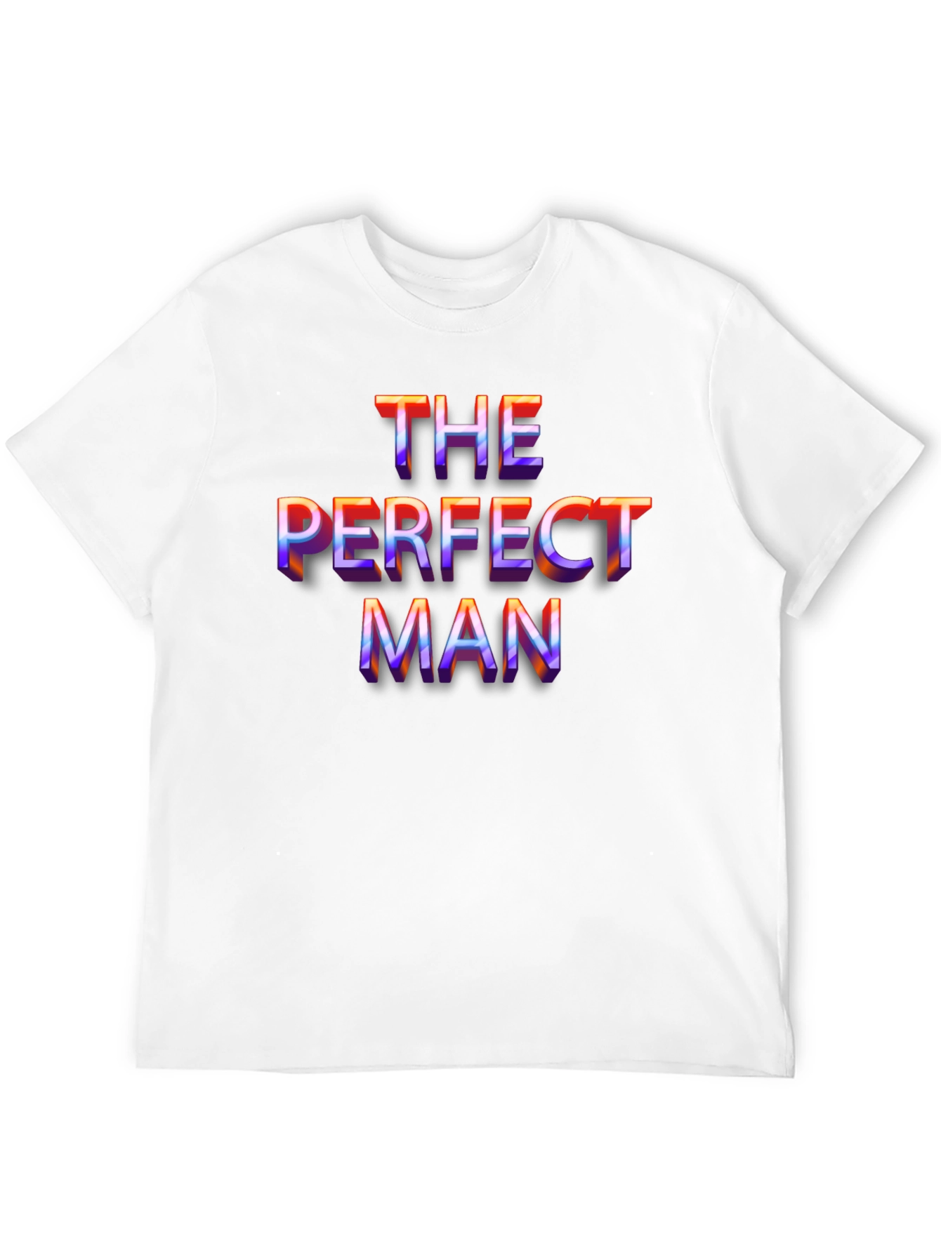 The Perfect Man Graphic Tee - Bold Retro Style