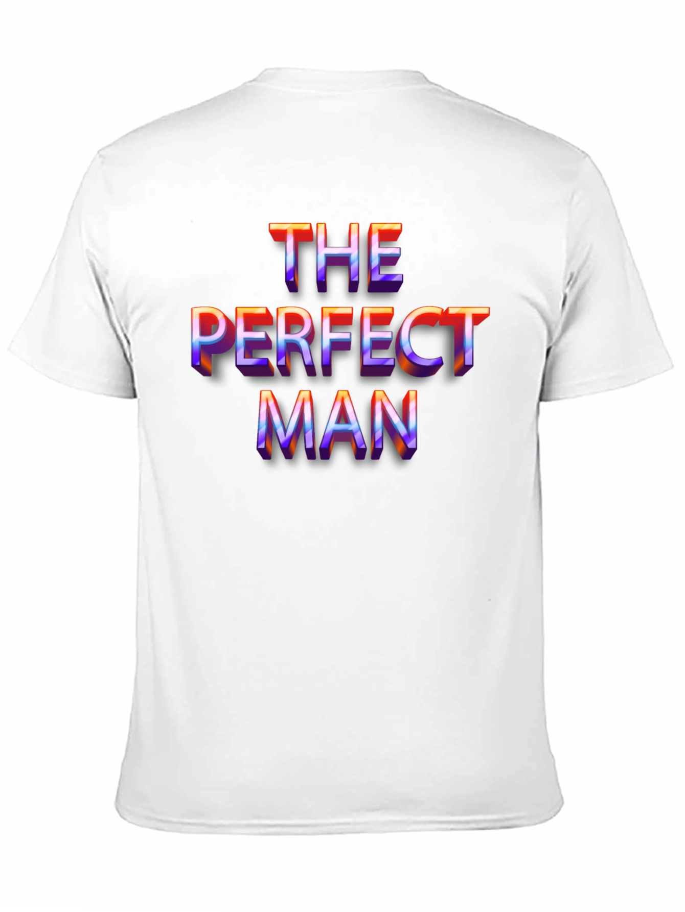The Perfect Man Graphic Tee - Bold Retro Style