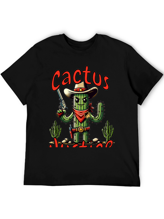Cactus Justice Graphic Tee - Western Style