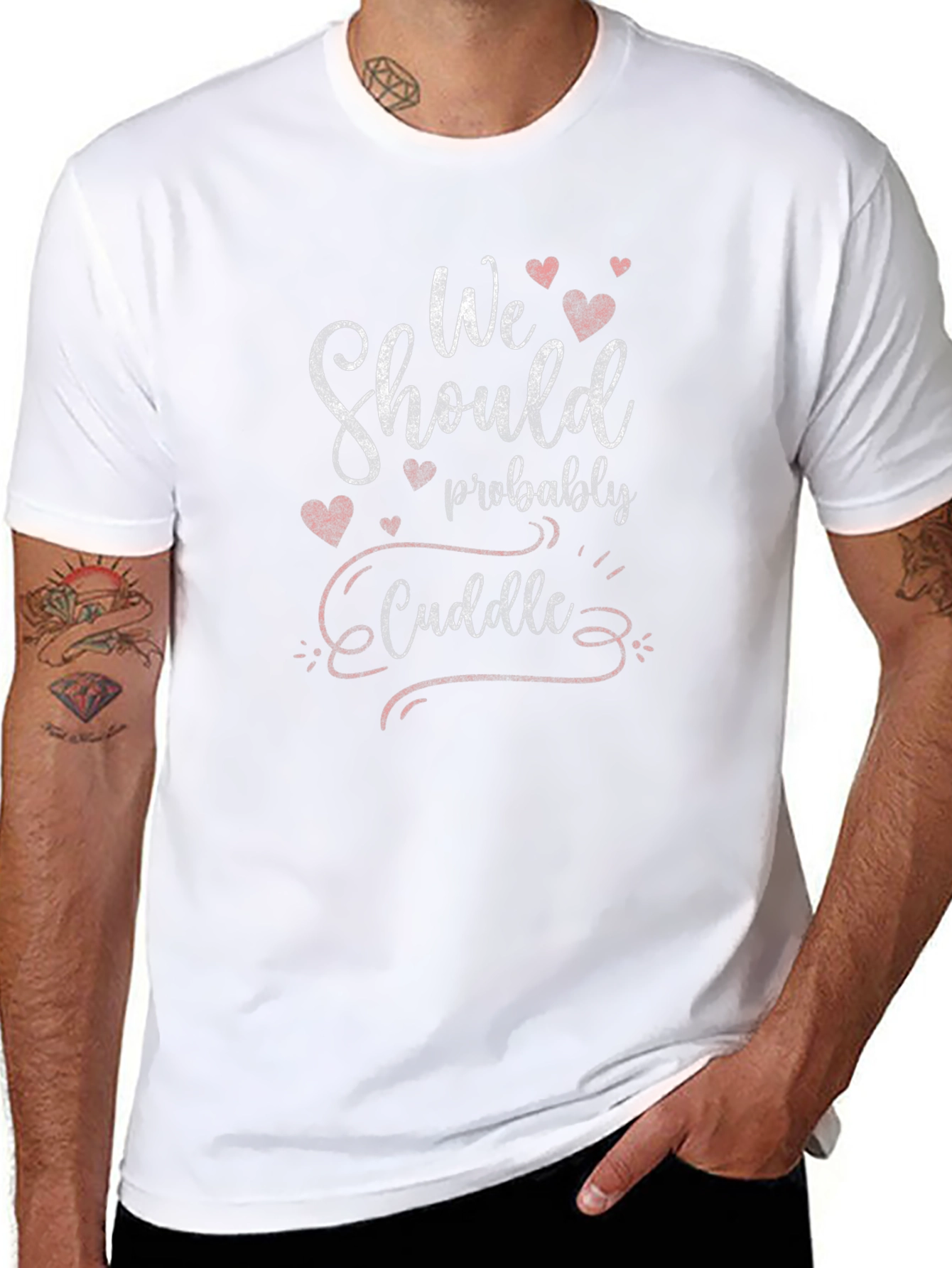 We Should Cuddle Graphic Tee