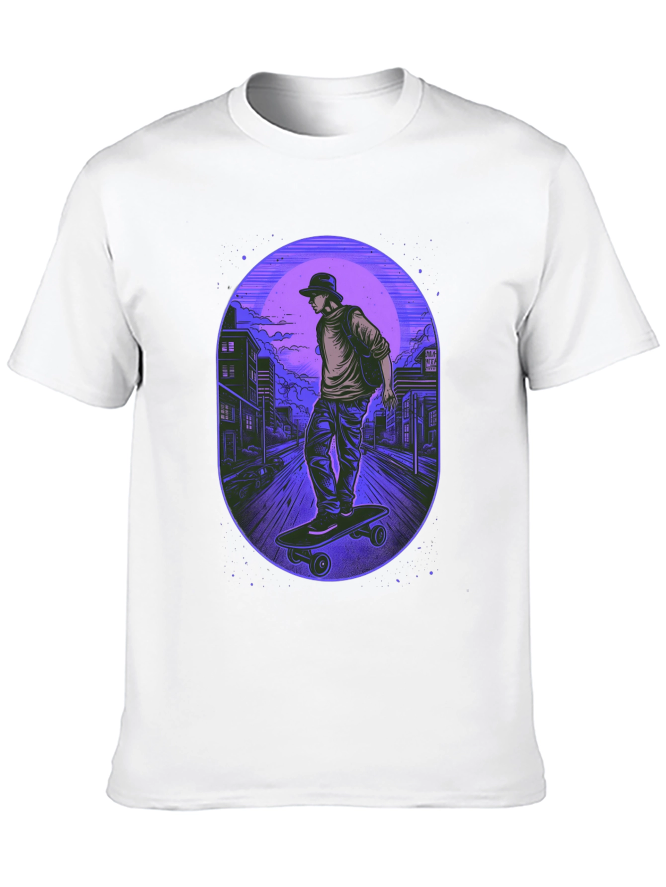 Skateboarder Graphic Tee - Urban Style