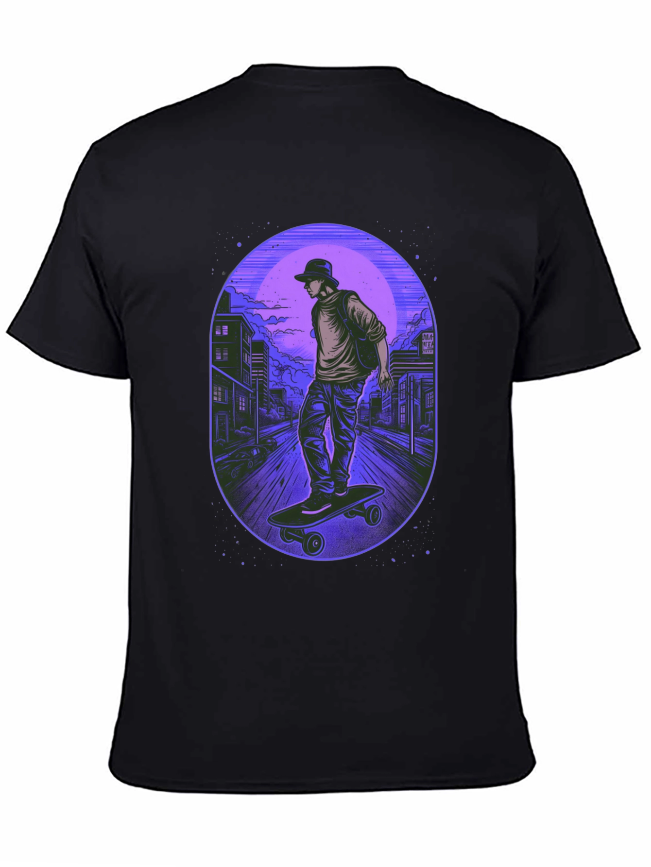 Skateboarder Graphic Tee - Urban Style