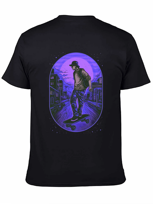 Skateboarder Graphic Tee - Urban Style