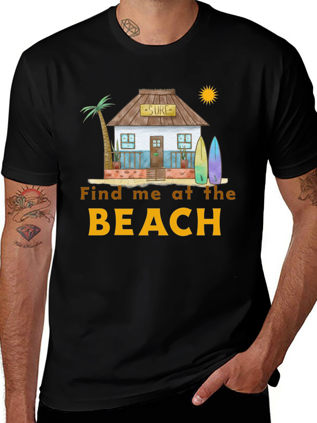 Find Me at the Beach T-Shirt