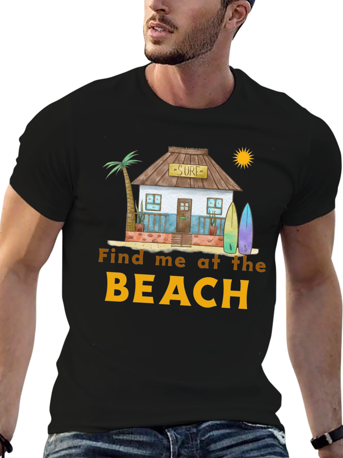 Find Me at the Beach T-Shirt