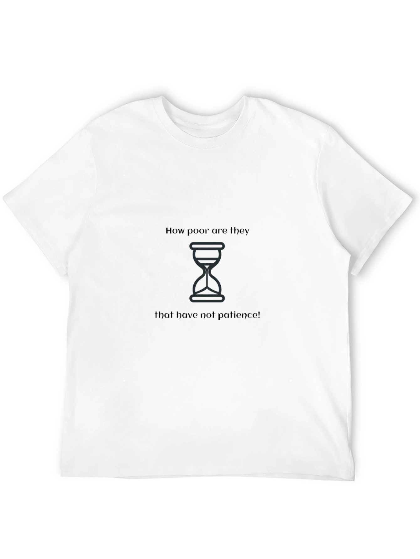 Patience Graphic Tee - Motivational Design