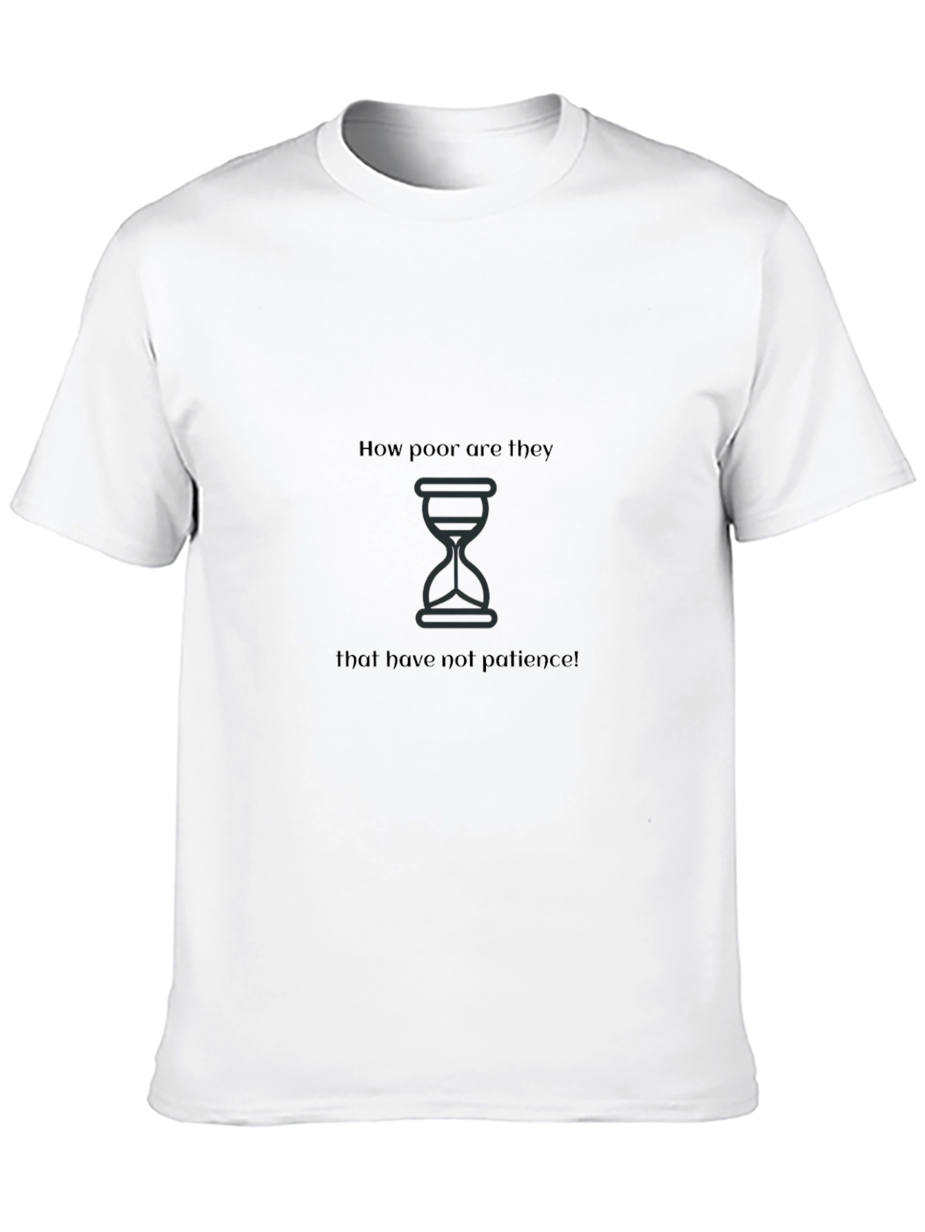 Patience Graphic Tee - Motivational Design