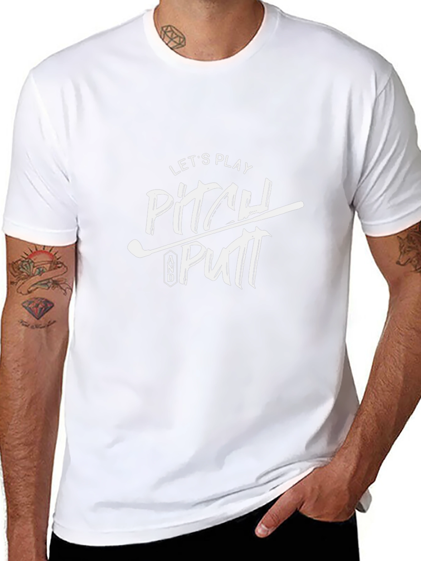 Pitch & Putt Golf T-Shirt - Lets Play