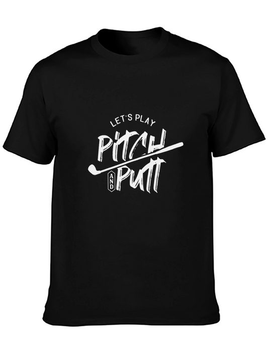 Pitch & Putt Golf T-Shirt - Lets Play