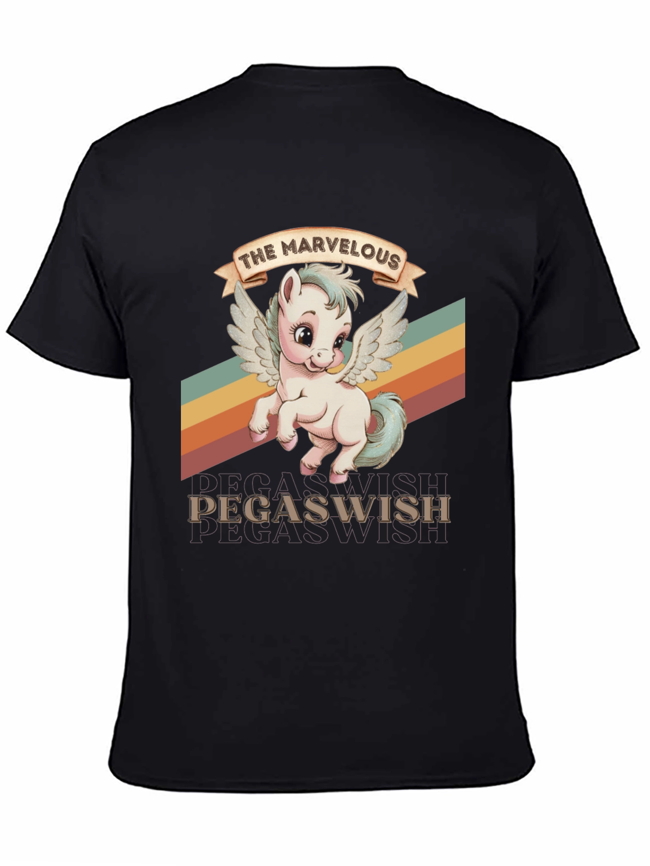 The Marvelous Pegaswish Graphic Tee