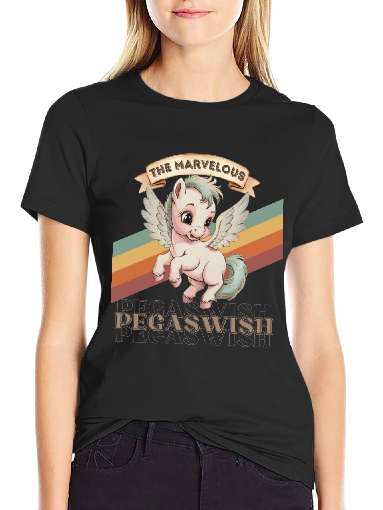 The Marvelous Pegaswish Graphic Tee