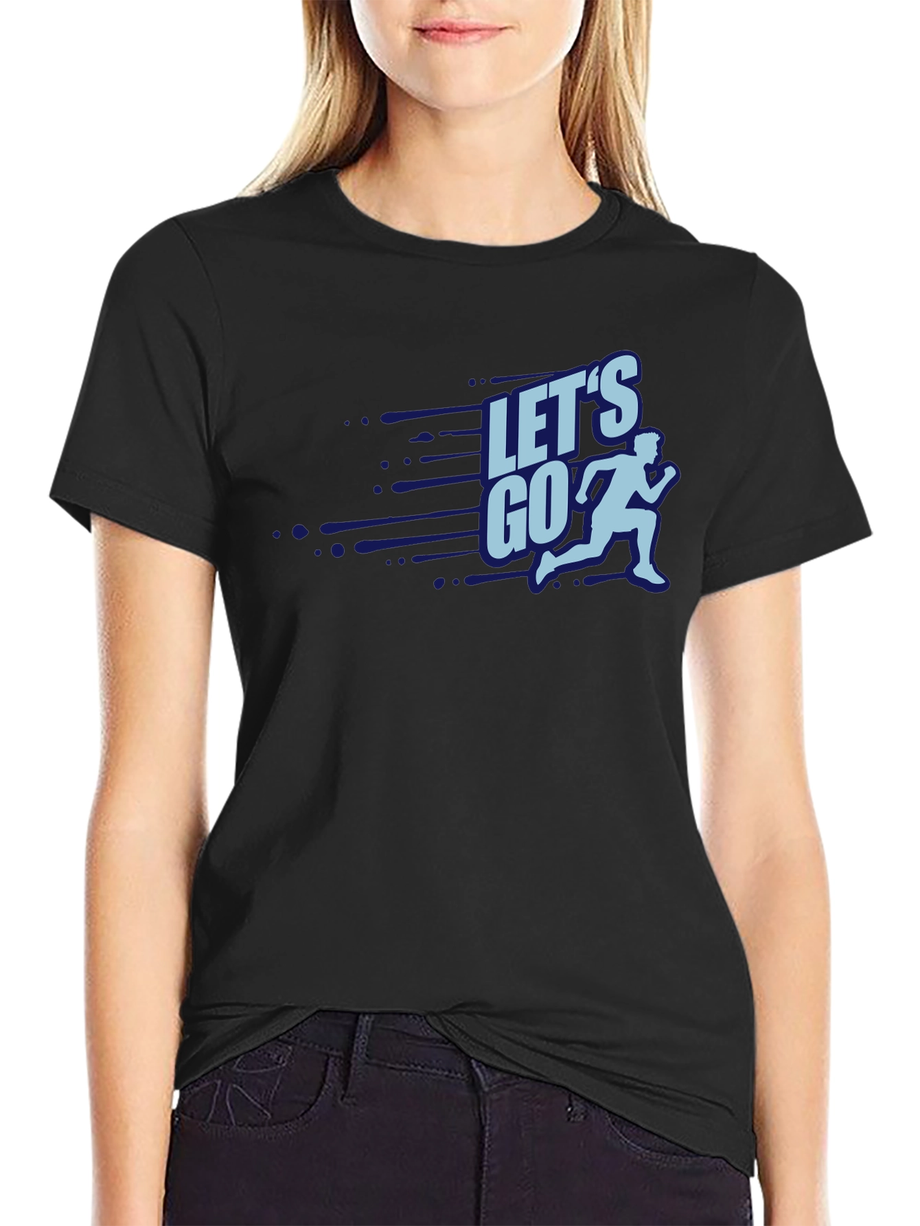 Lets Go Graphic Tee - Active Lifestyle Shirt