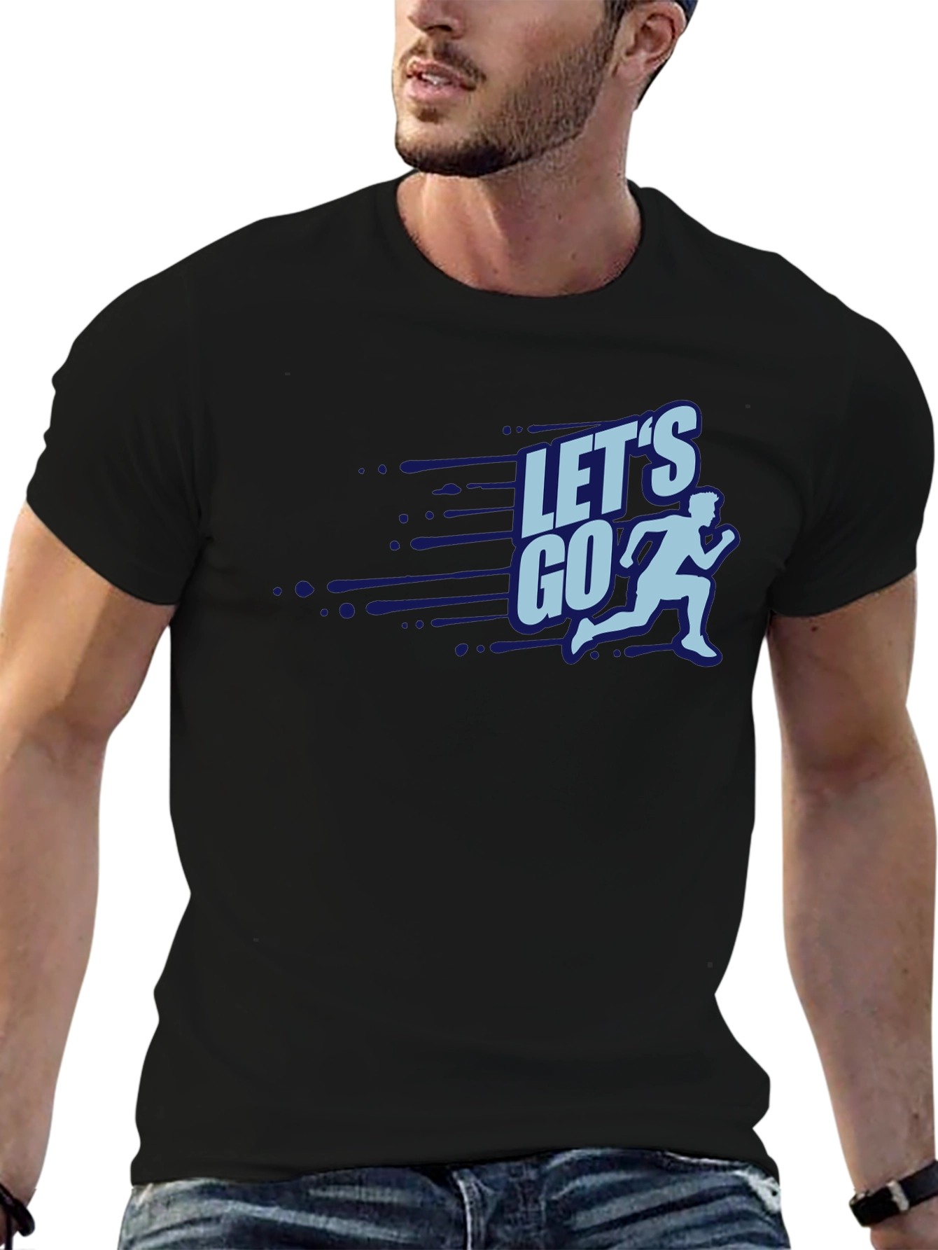 Lets Go Graphic Tee - Active Lifestyle Shirt