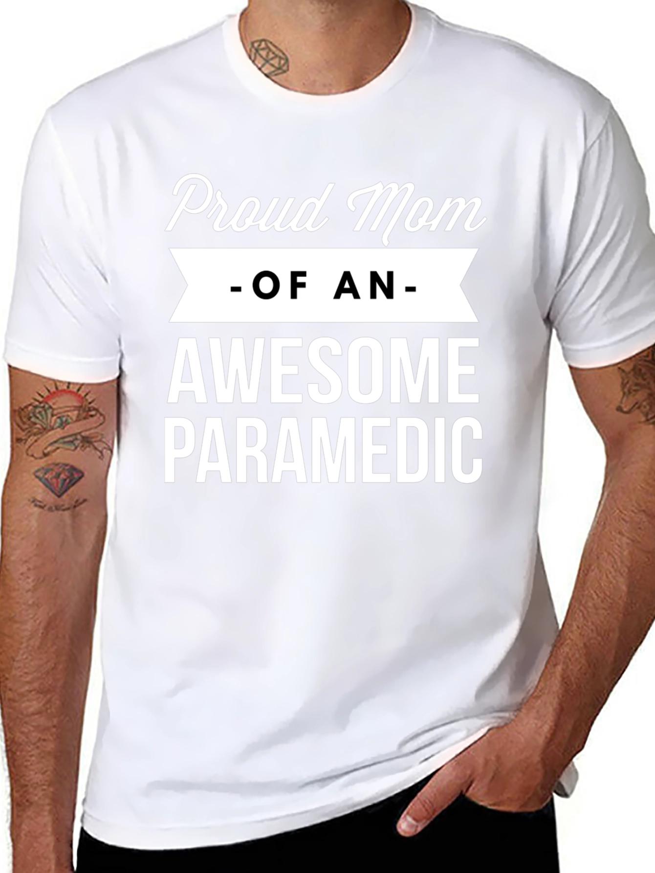 Proud Mom of Awesome Paramedic T-Shirt