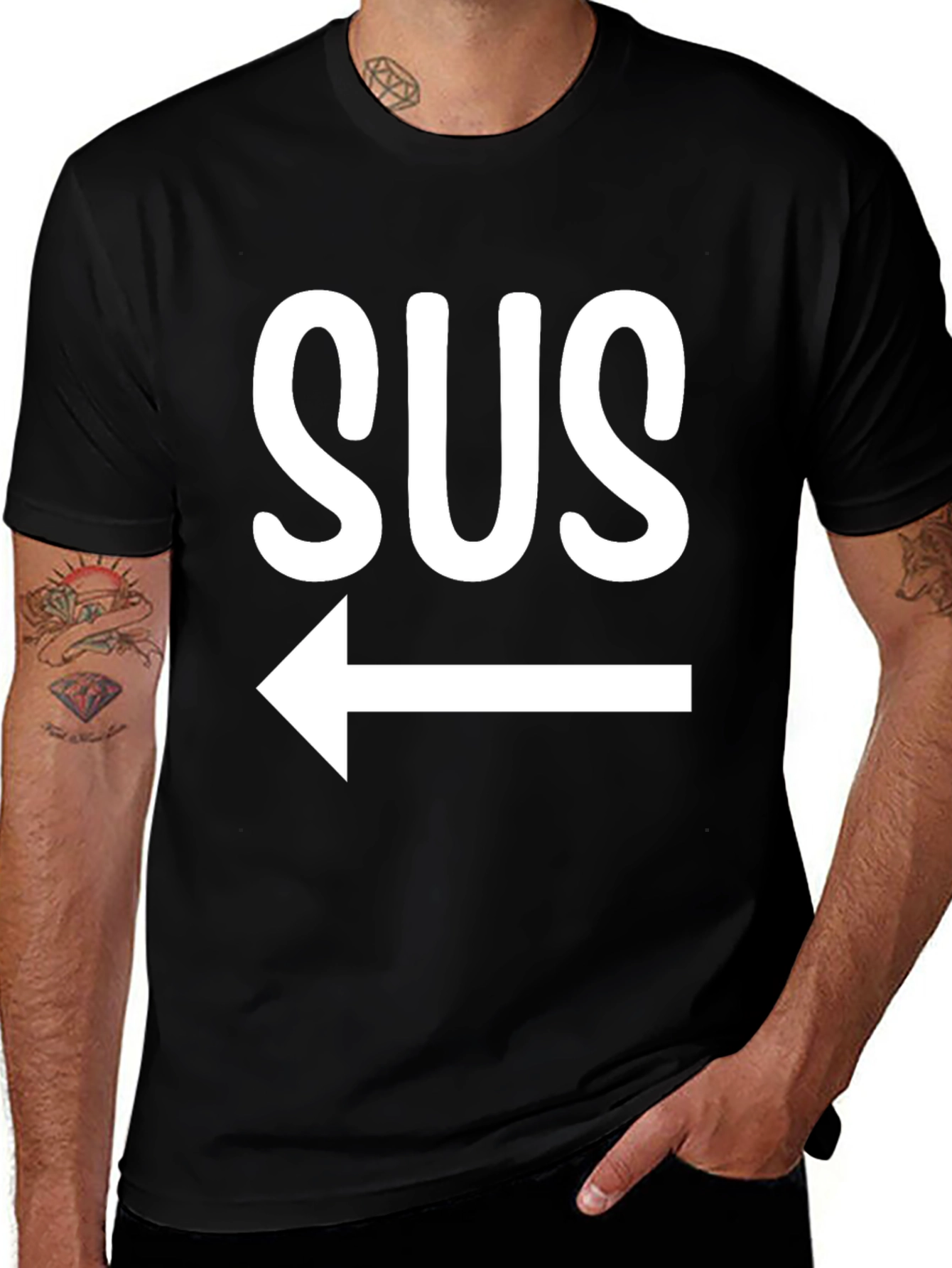 SUS Arrow T-Shirt - Funny & Trendy
