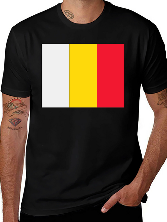 Belgium Flag Graphic T-Shirt - Stylish Design