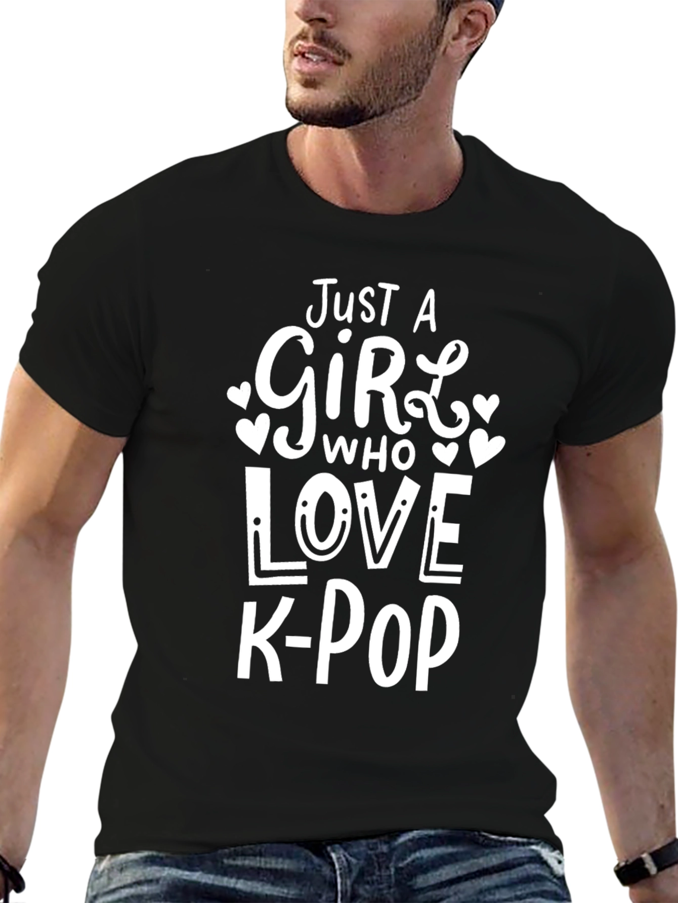 Just A Girl Who Loves K-Pop T-Shirt