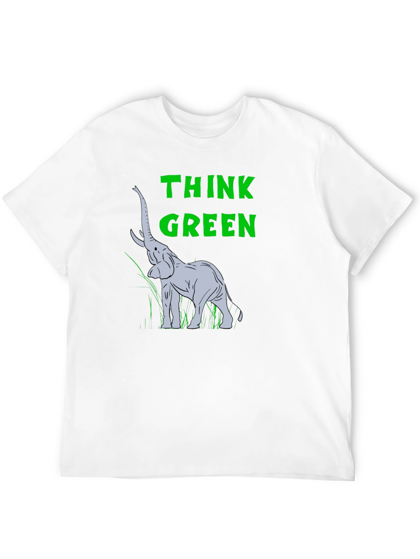 Think Green Elephant T-Shirt