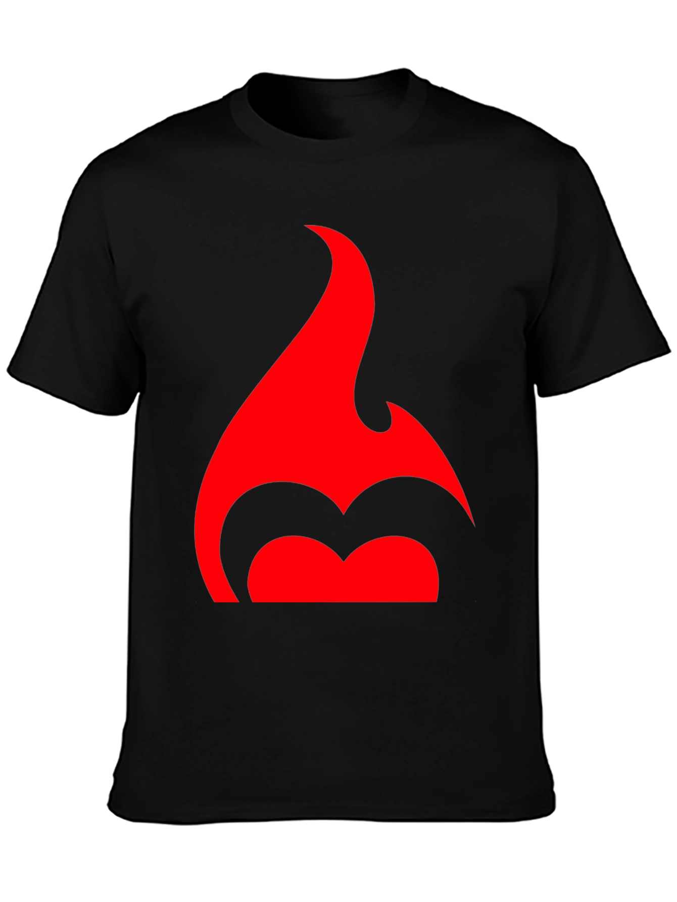 Flame Logo Black T-Shirt