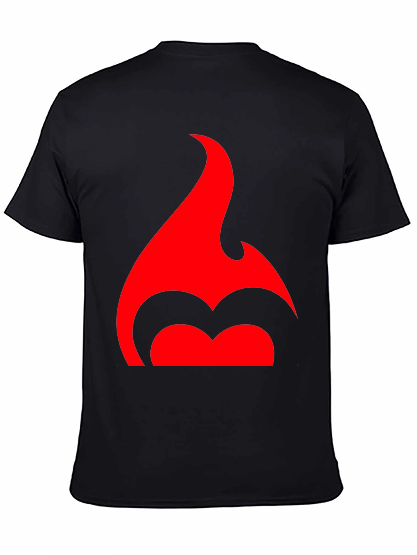 Flame Logo Black T-Shirt