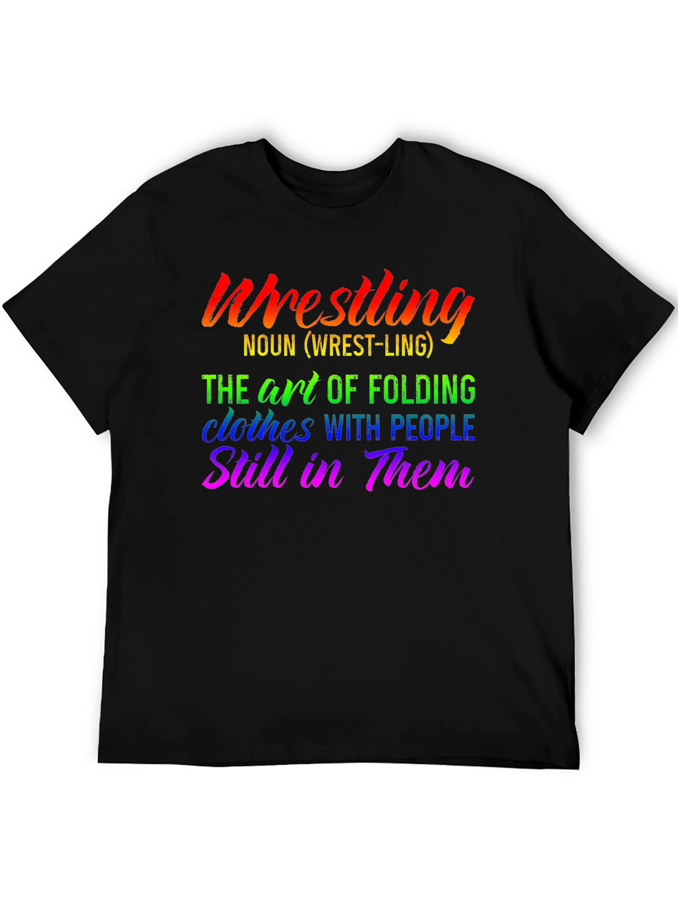 Wrestling Definition T-Shirt - Funny Wrestler Tee