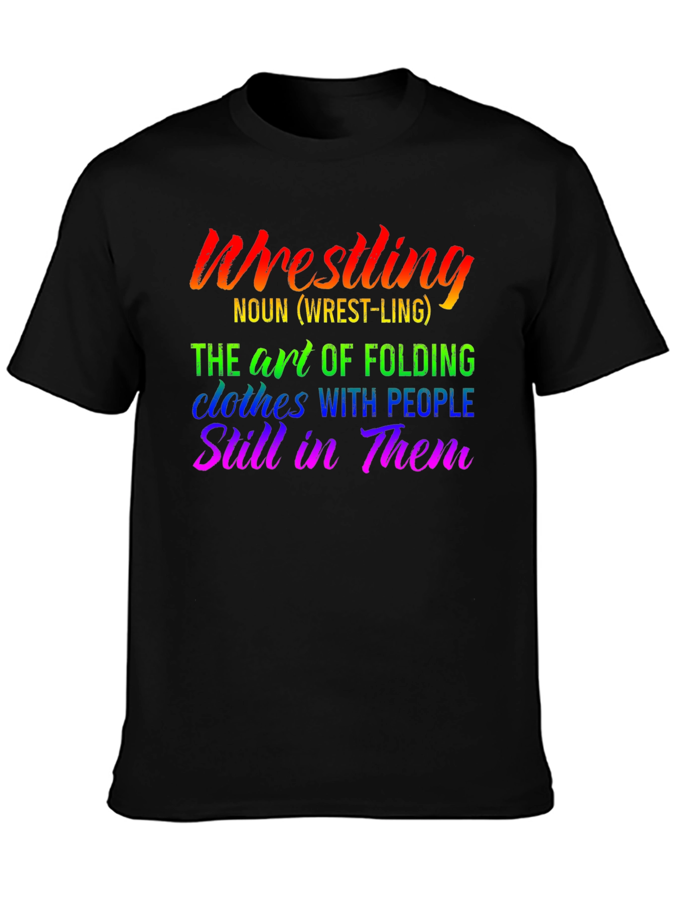 Wrestling Definition T-Shirt - Funny Wrestler Tee