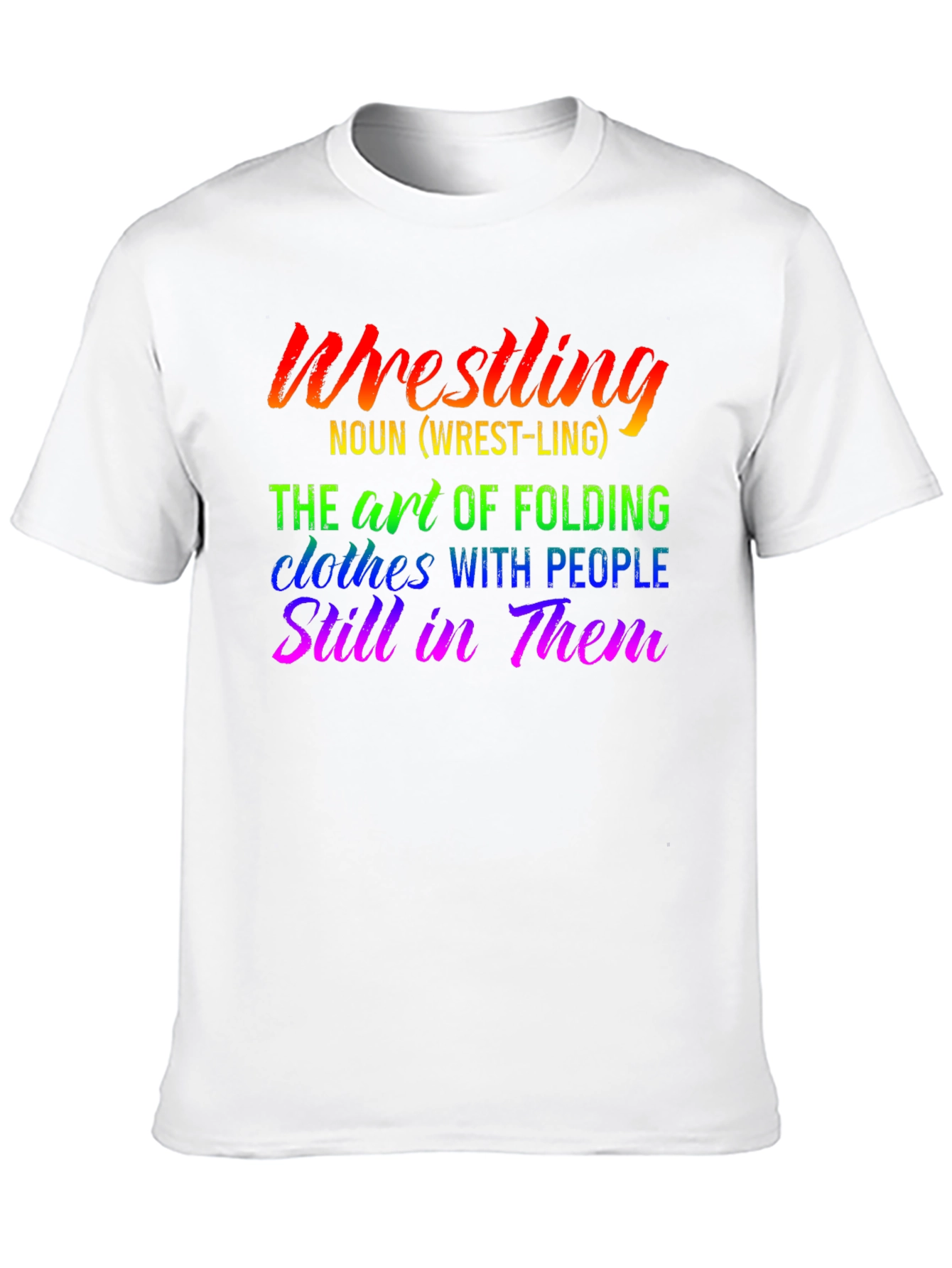 Wrestling Definition T-Shirt - Funny Wrestler Tee