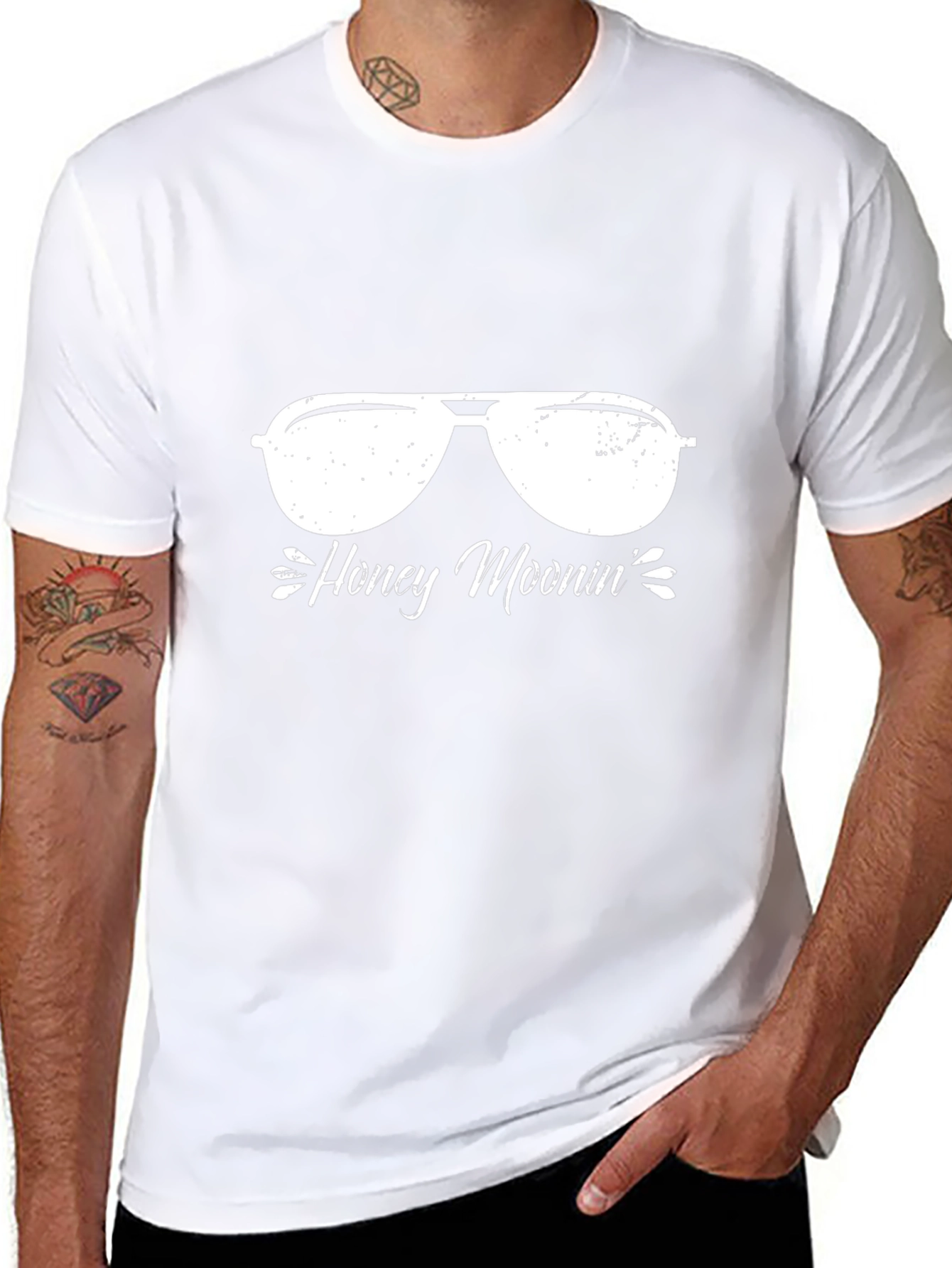 Honey Moonin Graphic T-Shirt - Black