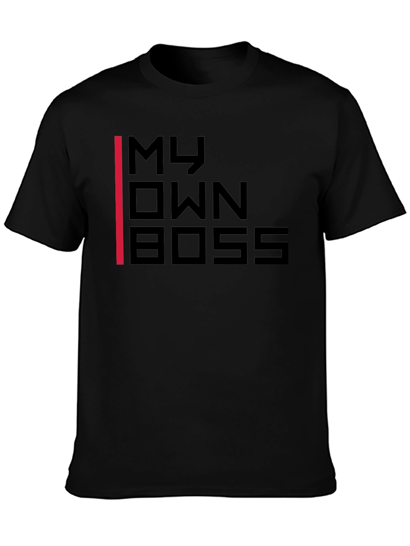 My Own Boss Graphic Tee - Black
