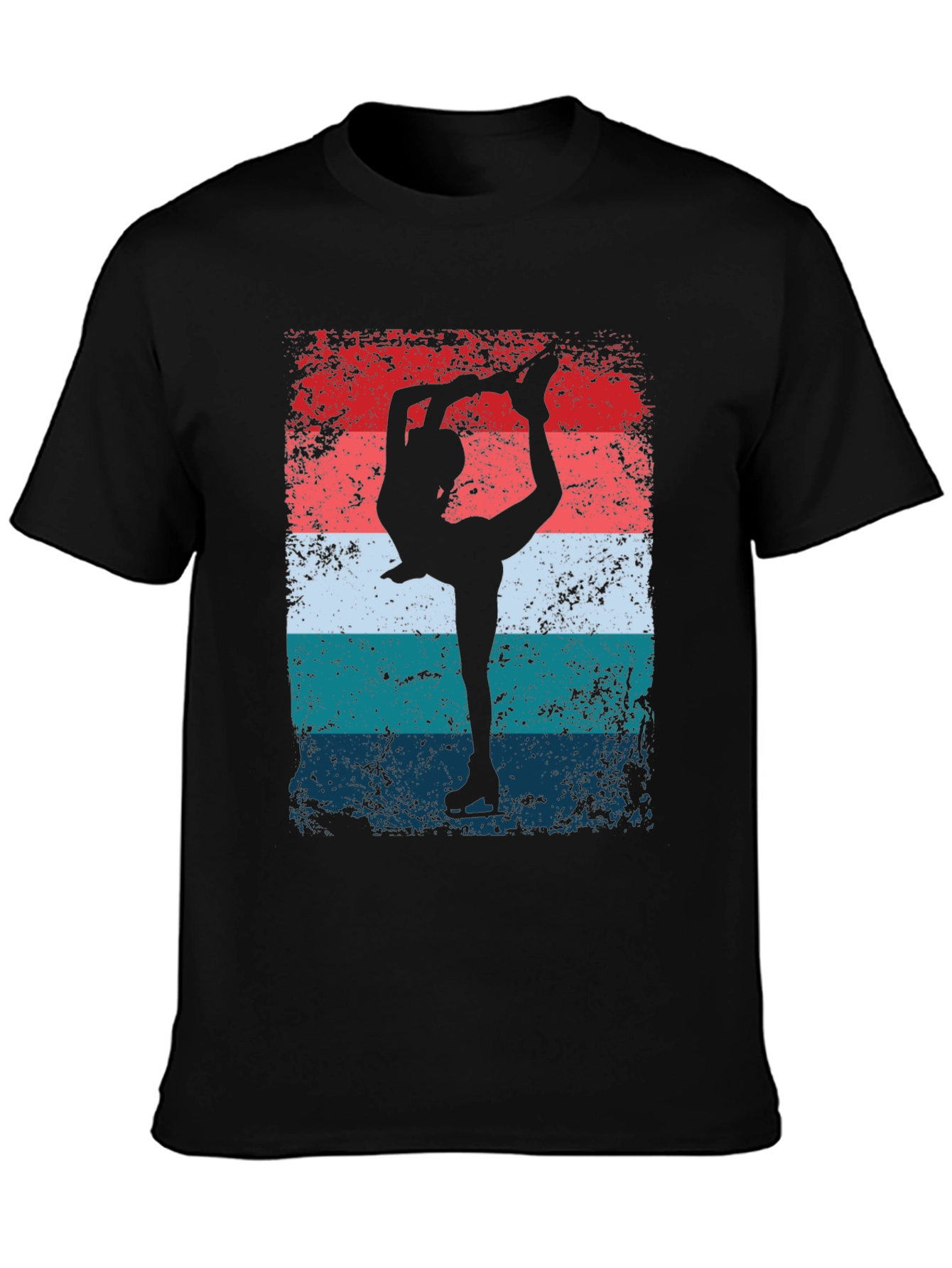 Figure Skating Retro T-Shirt