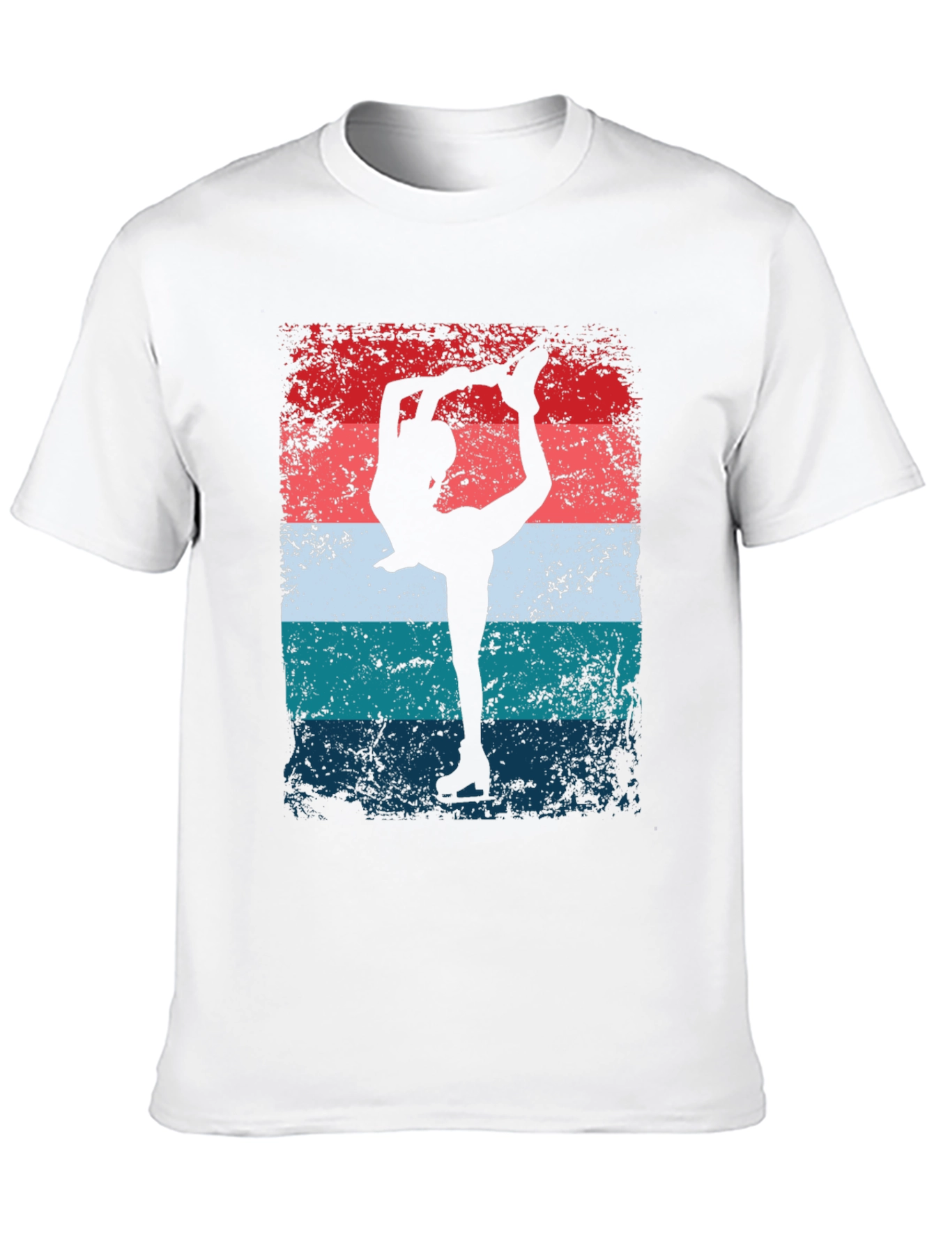 Figure Skating Retro T-Shirt