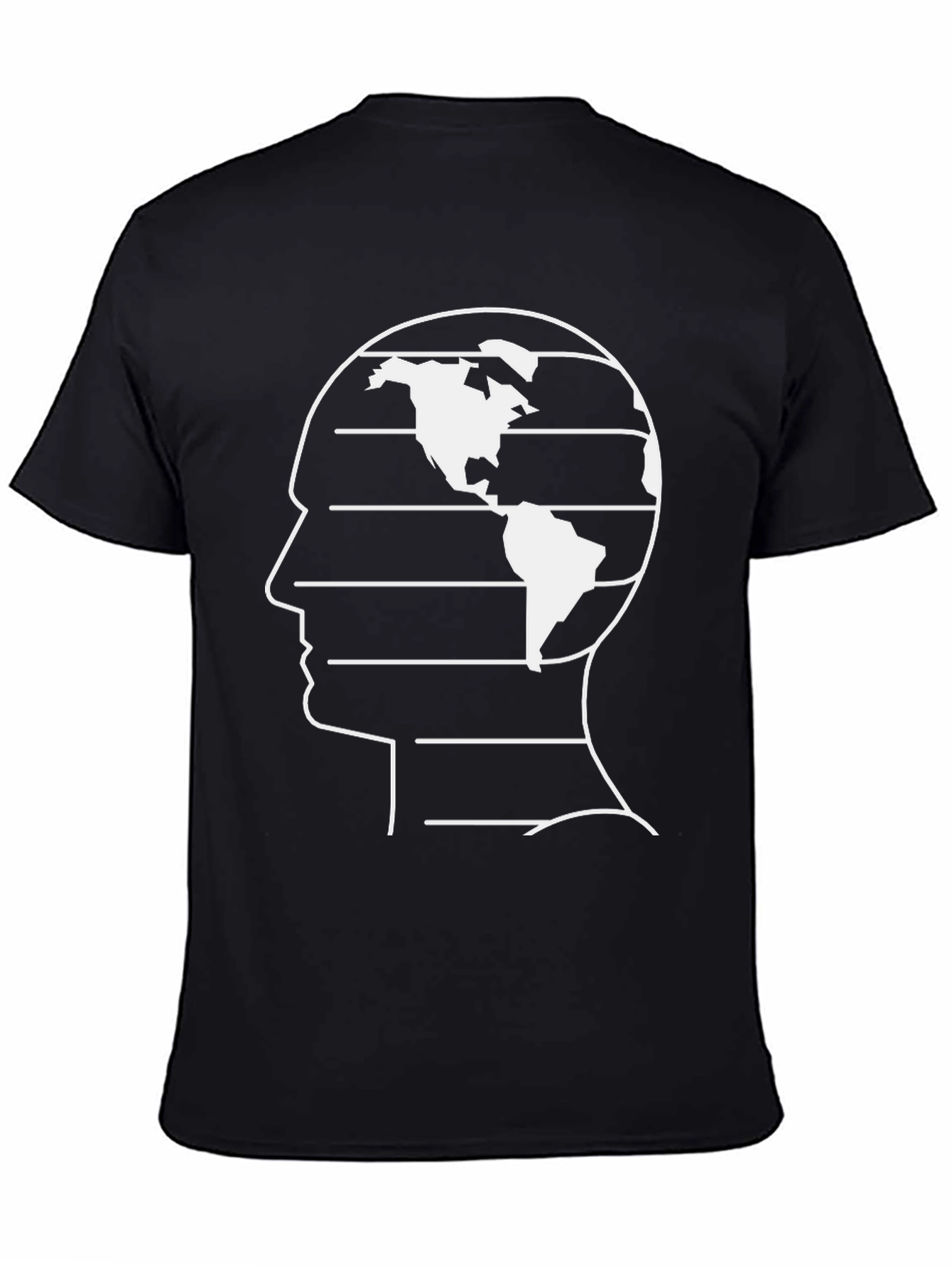 Global Thinker Black Graphic Tee