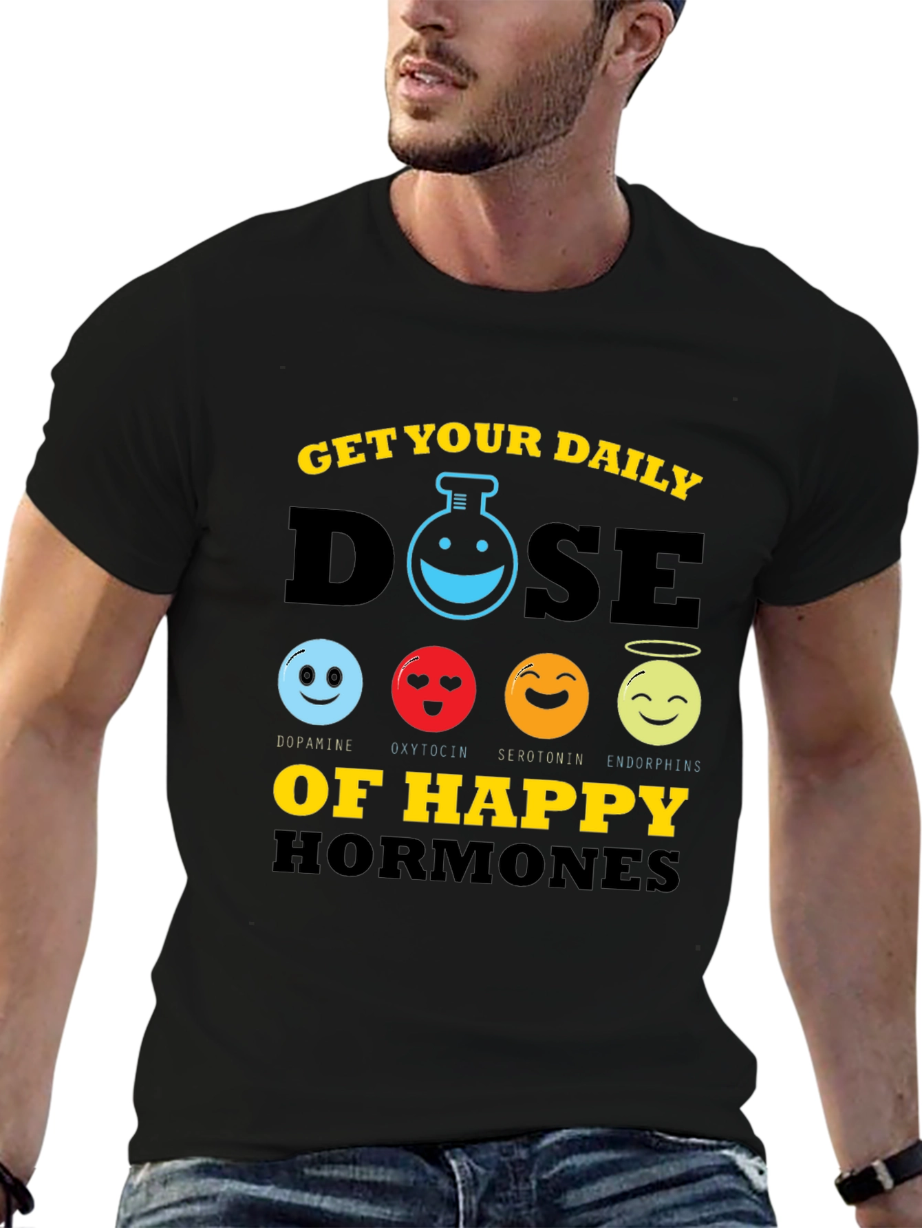 Get Your Daily Dose Happy Hormones T-Shirt