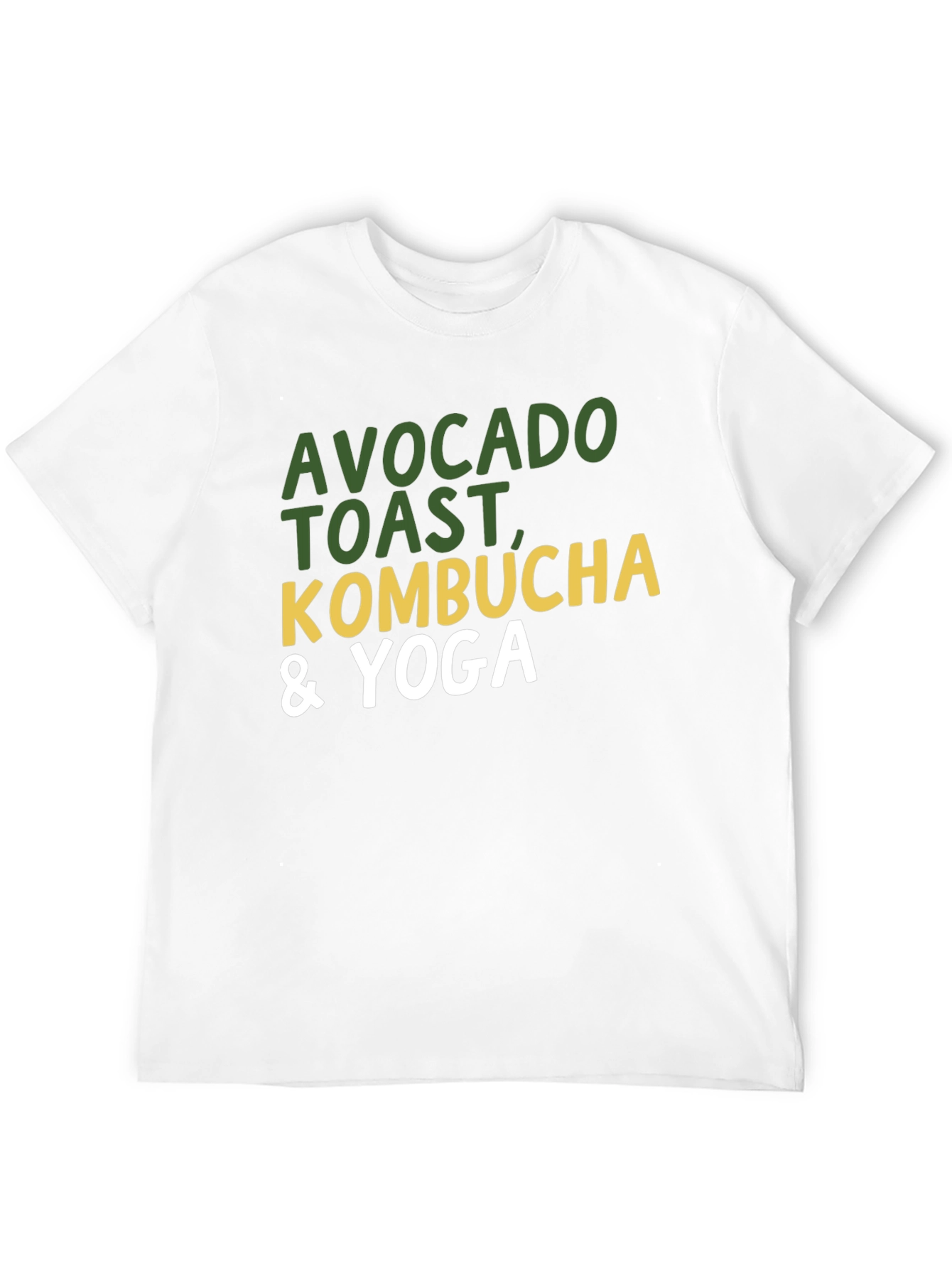 Avocado Toast Kombucha & Yoga T-Shirt