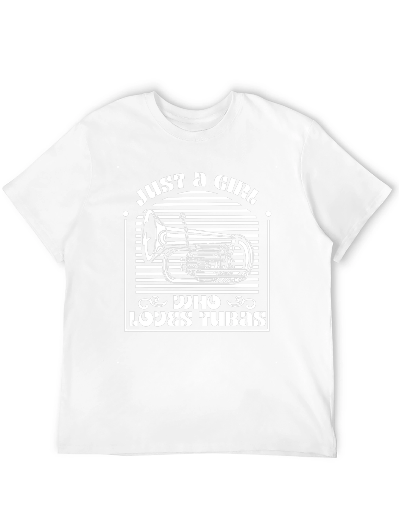 Just A Girl Who Loves Tubas T-Shirt