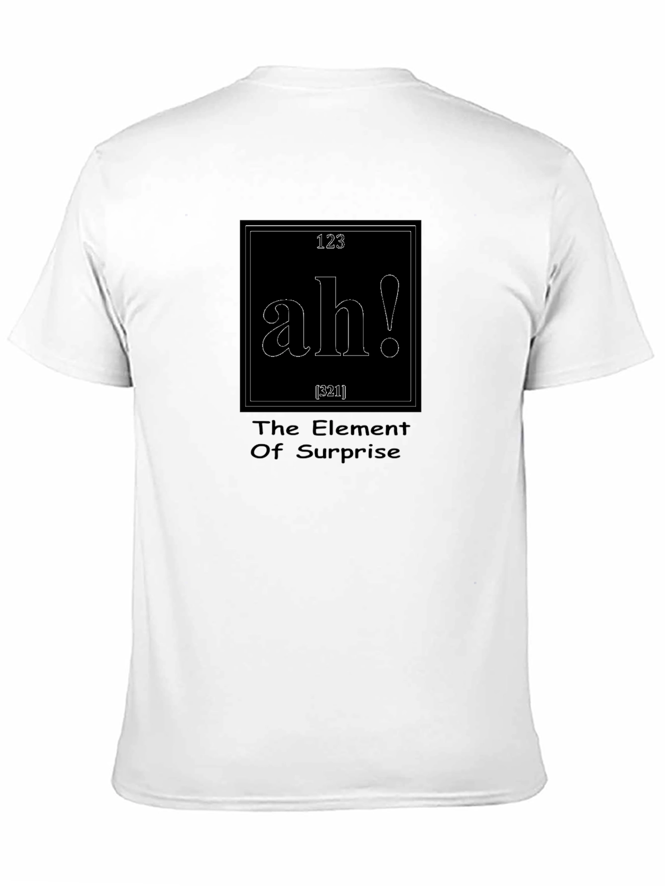 The Element of Surprise T-Shirt - Black Cotton Tee