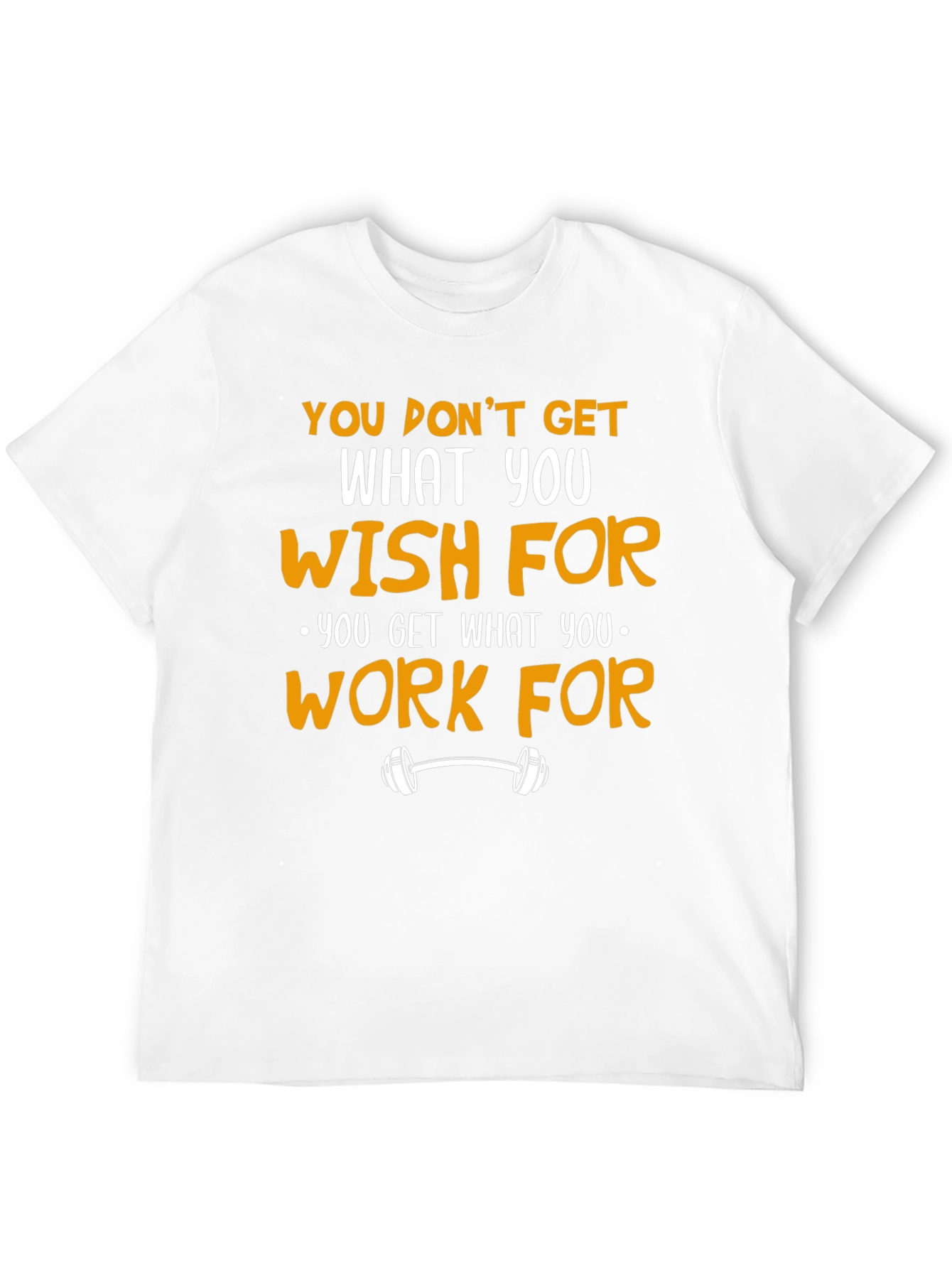 Motivational Workout Graphic T-Shirt - Black