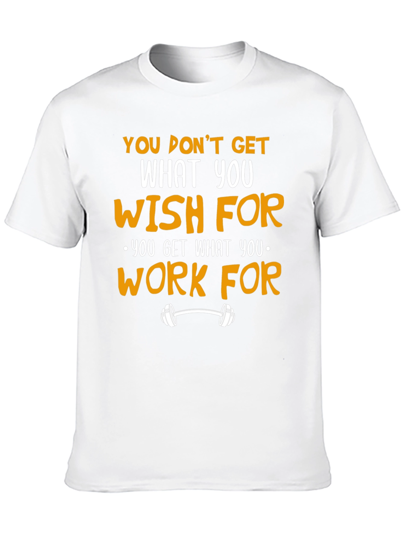 Motivational Workout Graphic T-Shirt - Black